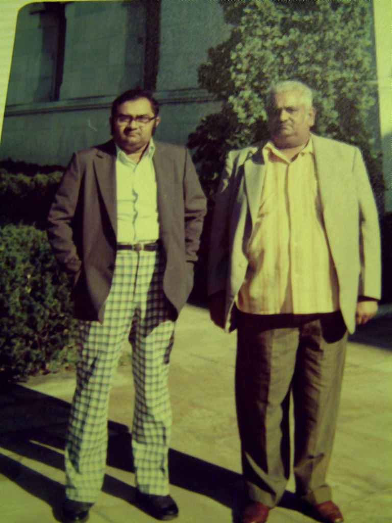 Anrialli with Kassam Virmani in New Your Early 70's